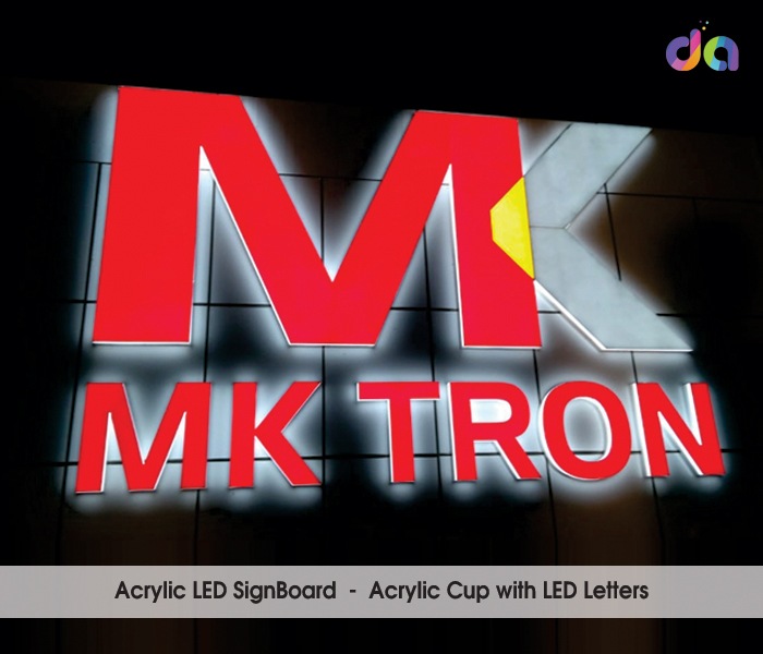 Acrylic Letters | Acrylic Display Boards | ACP Sign Board | dharshan adss | led cup letters | metal letters | name plates | sign board manufacturer in Chennai