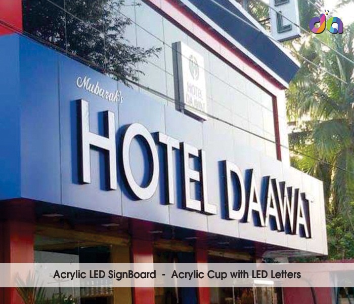 LED Letters | LED Frame | ACP Sign Board | dharshan adss | led cup letters | metal letters | name plates | sign board manufacturer in Chennai