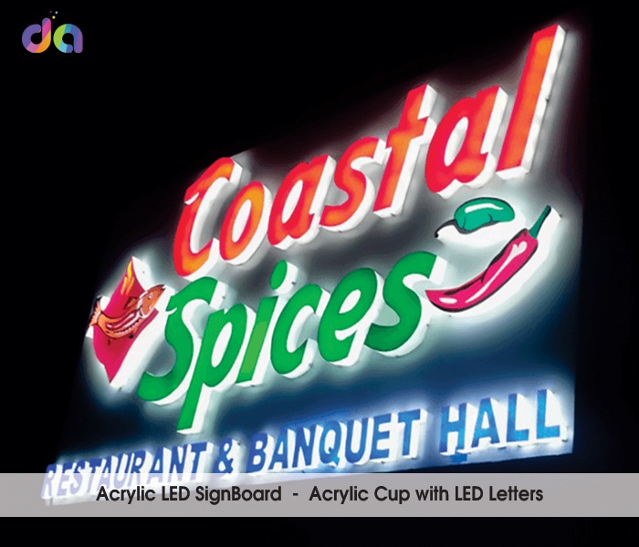 Acrylic Letters | Acrylic Display Boards | ACP Sign Board | dharshan adss | led cup letters | metal letters | name plates | sign board manufacturer in Chennai