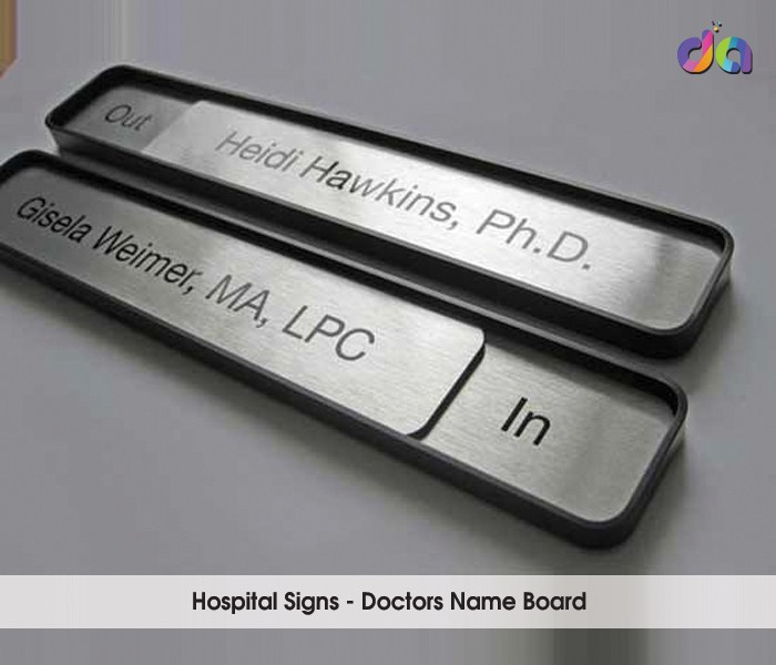 Hospital Signage | Hospital Sign | ACP Sign Board | dharshan adss | led cup letters | metal letters | name plates | sign board manufacturer in Chennai